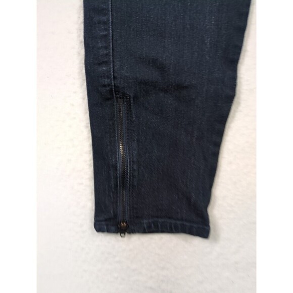 Just Black Womens Skinny Zip Ankle Jeans Mid Rise Stretch Size 29 - Picture 2 of 8